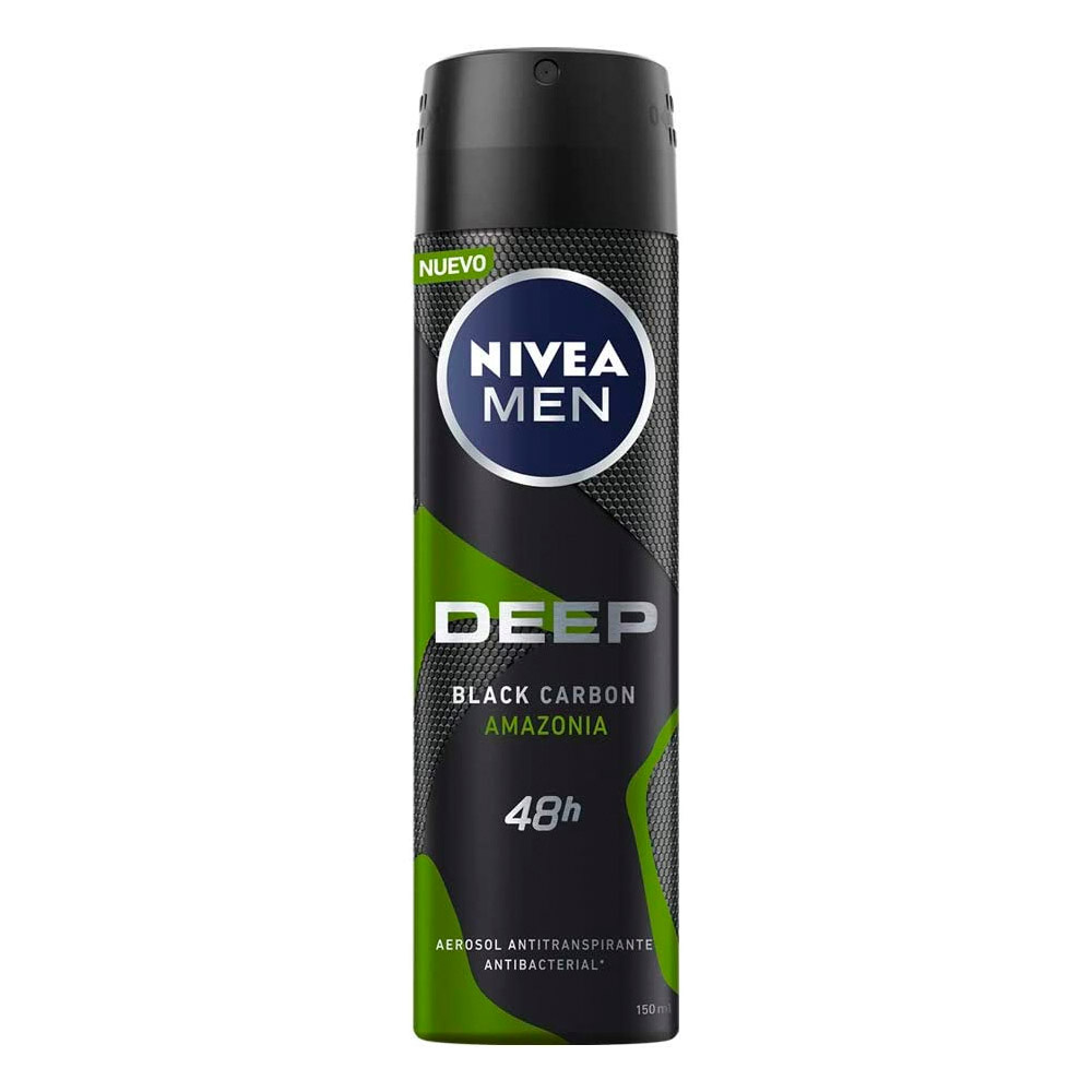 Nivea Deospray 150 ml. MEN	Deep Black Carbon Amazonia