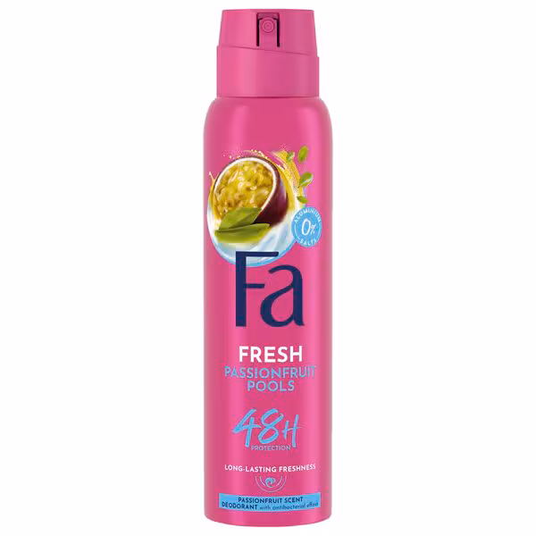 FA Deospray 150 ml.	Passionfruit