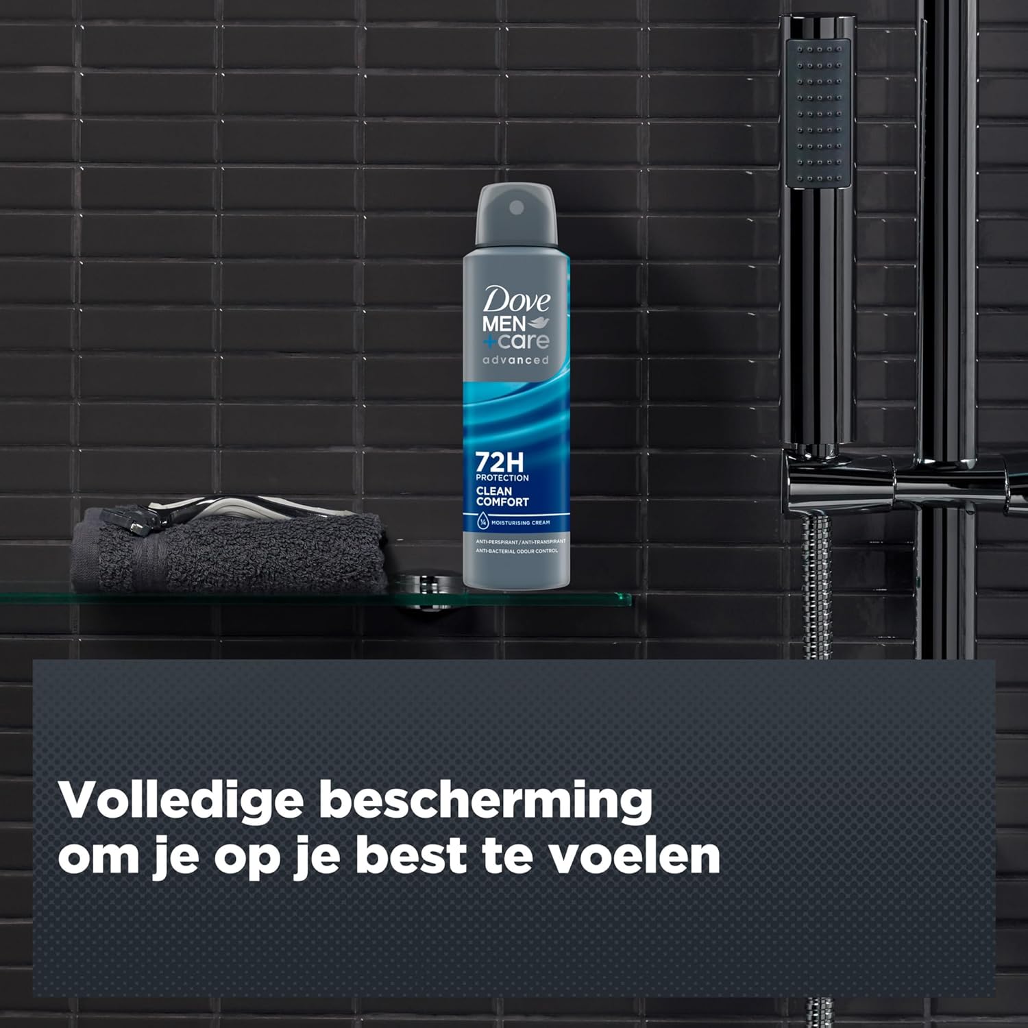 Dove Men+Care Advanced Clean Comfort Anti-Transpirant Deodorant Spray 150 ML