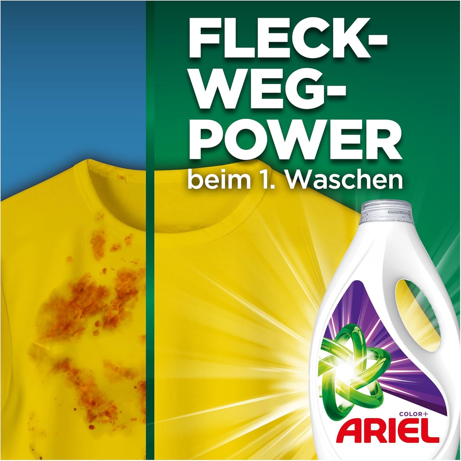 Ariel Liquid Detergent 100 Loads Color Powerful