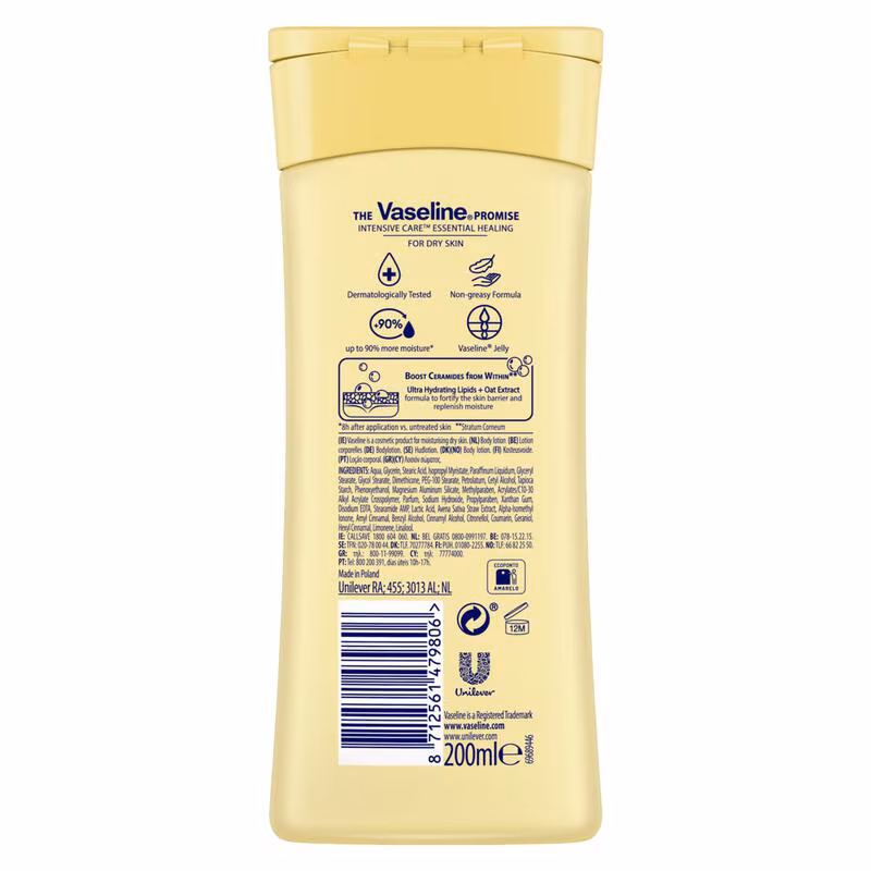 Vaseline Lotion 200 ml.	Essential Healing