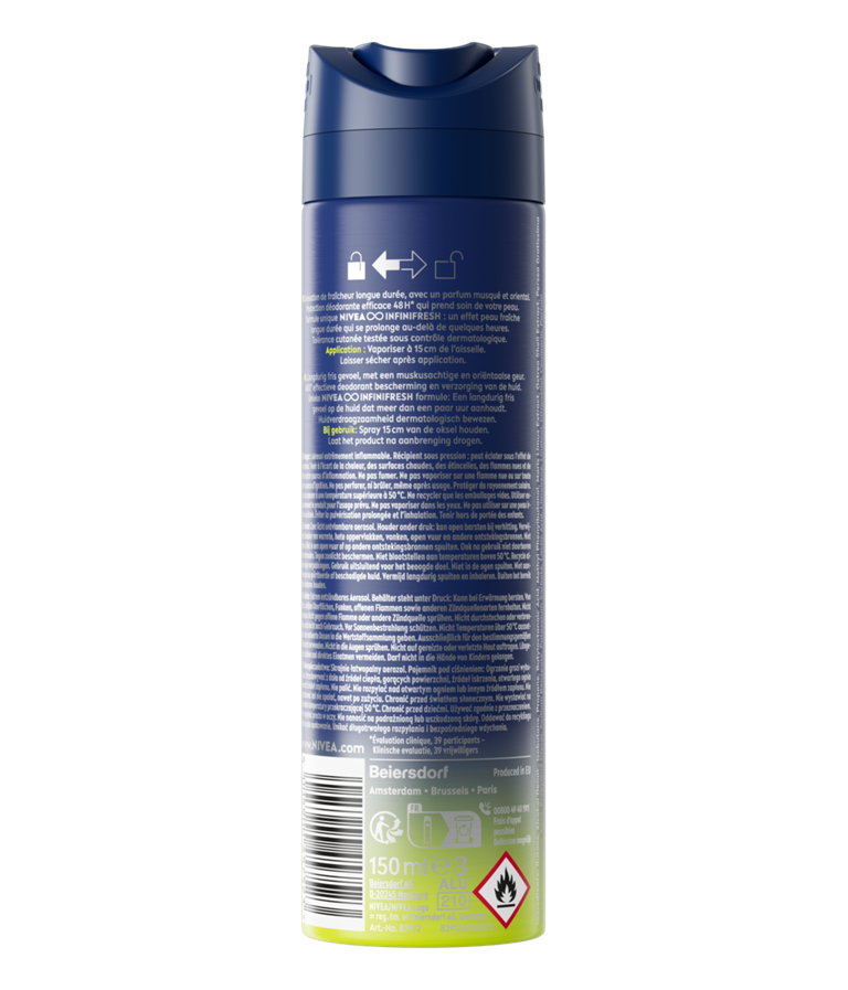 Nivea Deospray 150 ml. MEN	Fresh Power