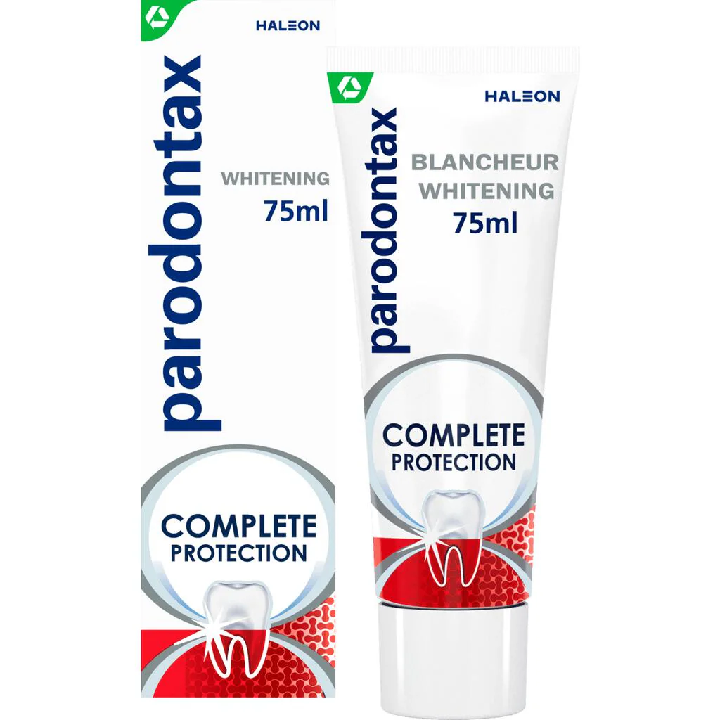 Parodontax Tandpasta 75 ml.	Complete Protection Whitening