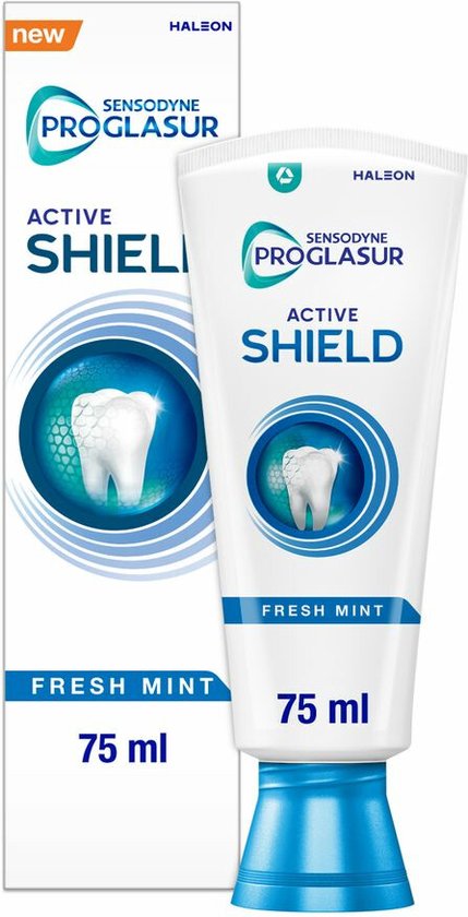 Sensodyne Proglasur Tandpasta 75 ml.	Active Shield Fresh Mint