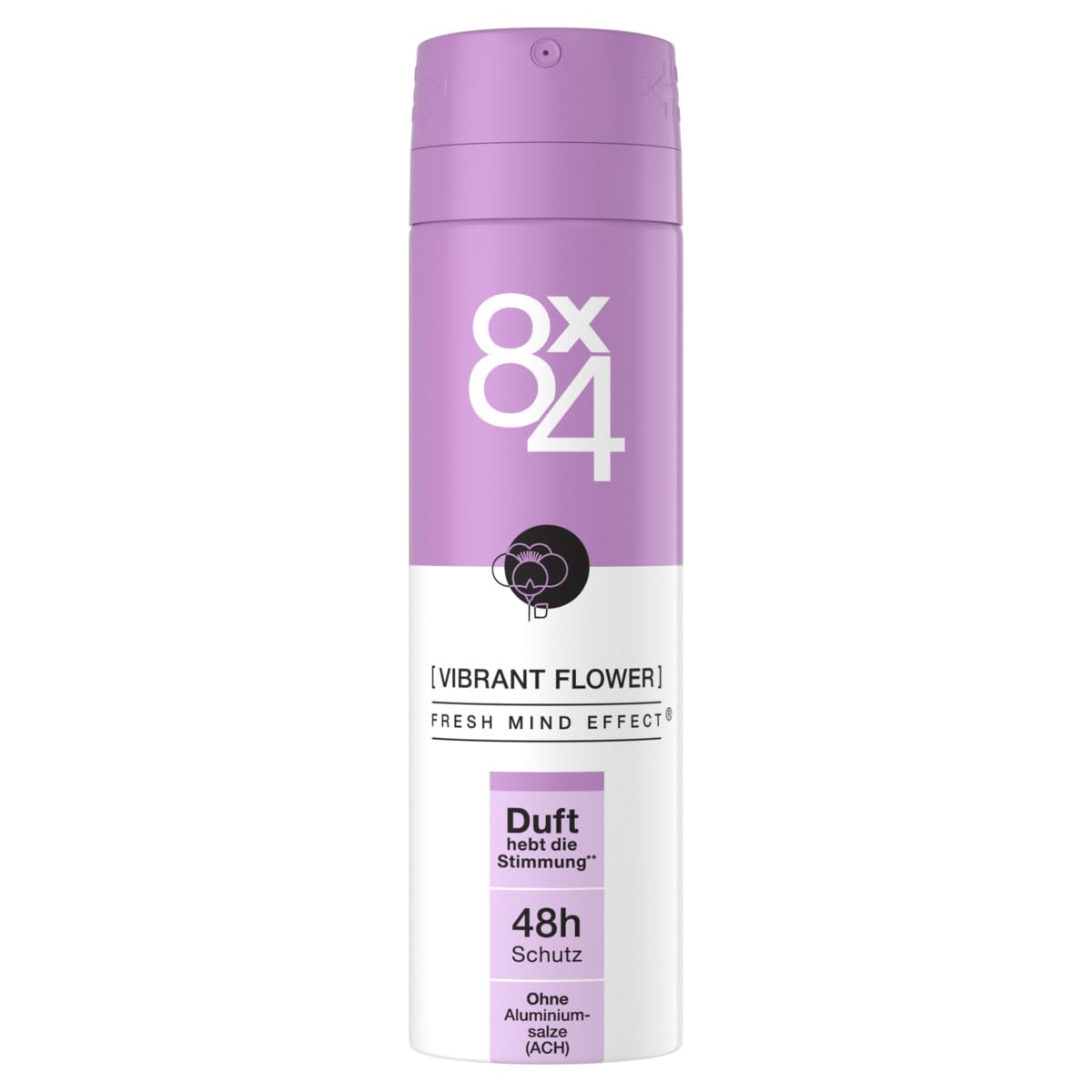 8x4 Deospray 150 ml.	Vibrant Flower