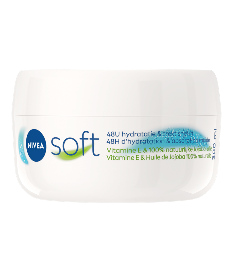 Nivea Crème Soft 300 ml – “Pot”