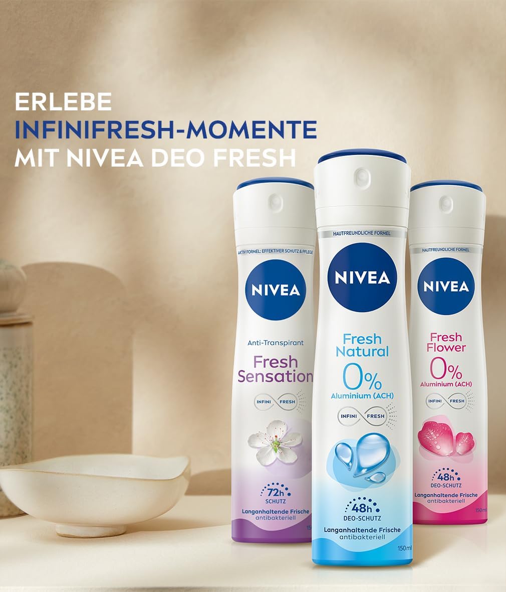 Nivea Deospray 150 ml.	Fresh Natural