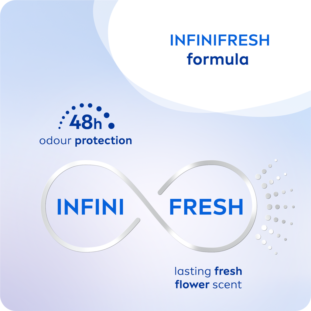 Nivea Deospray 150 ml.	Fresh Flower 0%