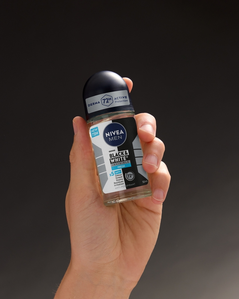 Nivea Roll-On 50 ml. For Men	Black & White Invisible Fresh