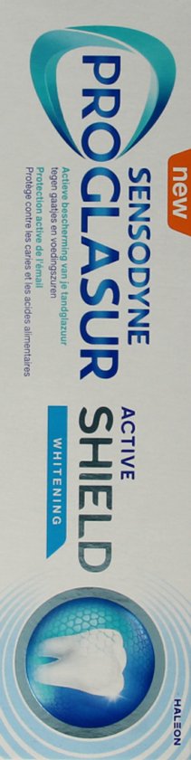 Sensodyne Proglasur Tandpasta 75 ml.	Active Shield Whitening