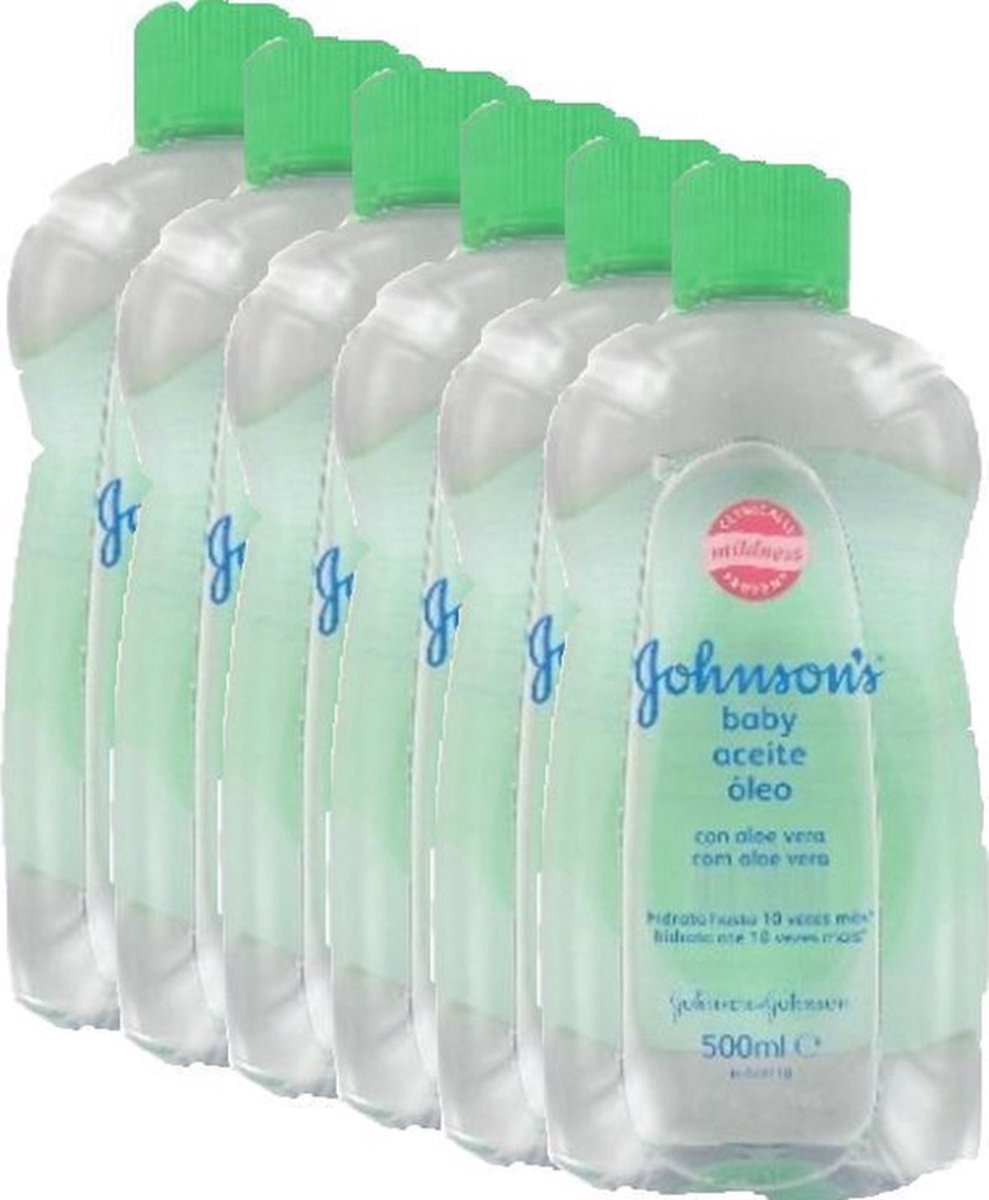 Johnson's Baby Olie 500 ml.	Groen (Aloe Vera)