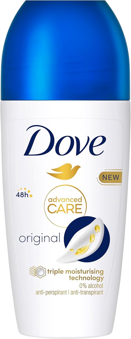 Dove Roll-On 50 ml.(Nieuw)	Original 48h