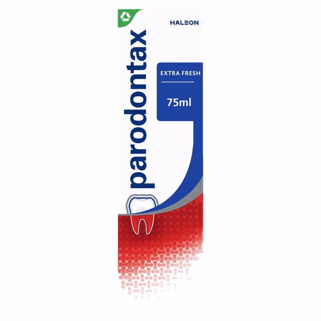 Parodontax Tandpasta 75 ml.	Extra Fresh