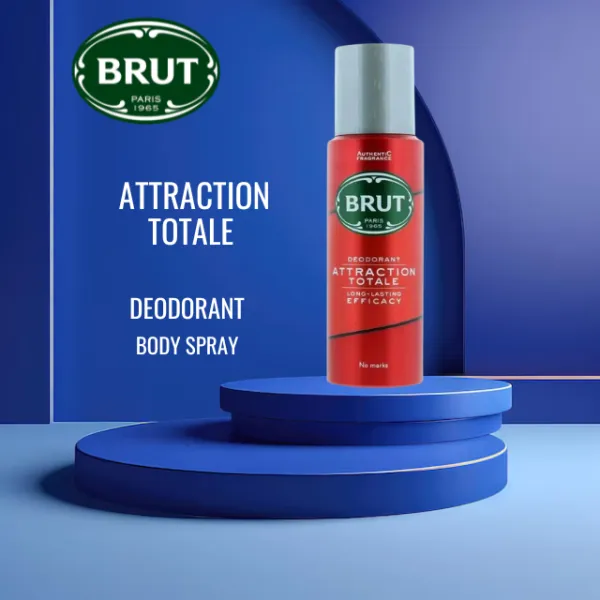 Brut Deospray 200 ml.	Attraction Totale