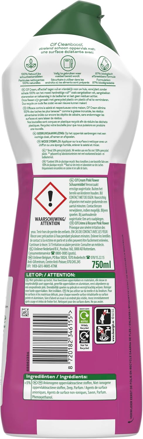 CIF Cream 500 ml.	Pink