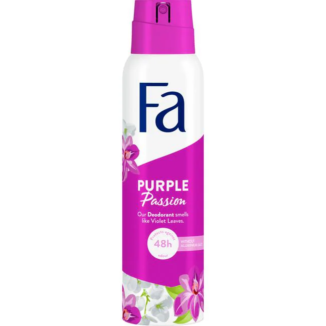 FA Deospray 150 ml.	Purple Passion