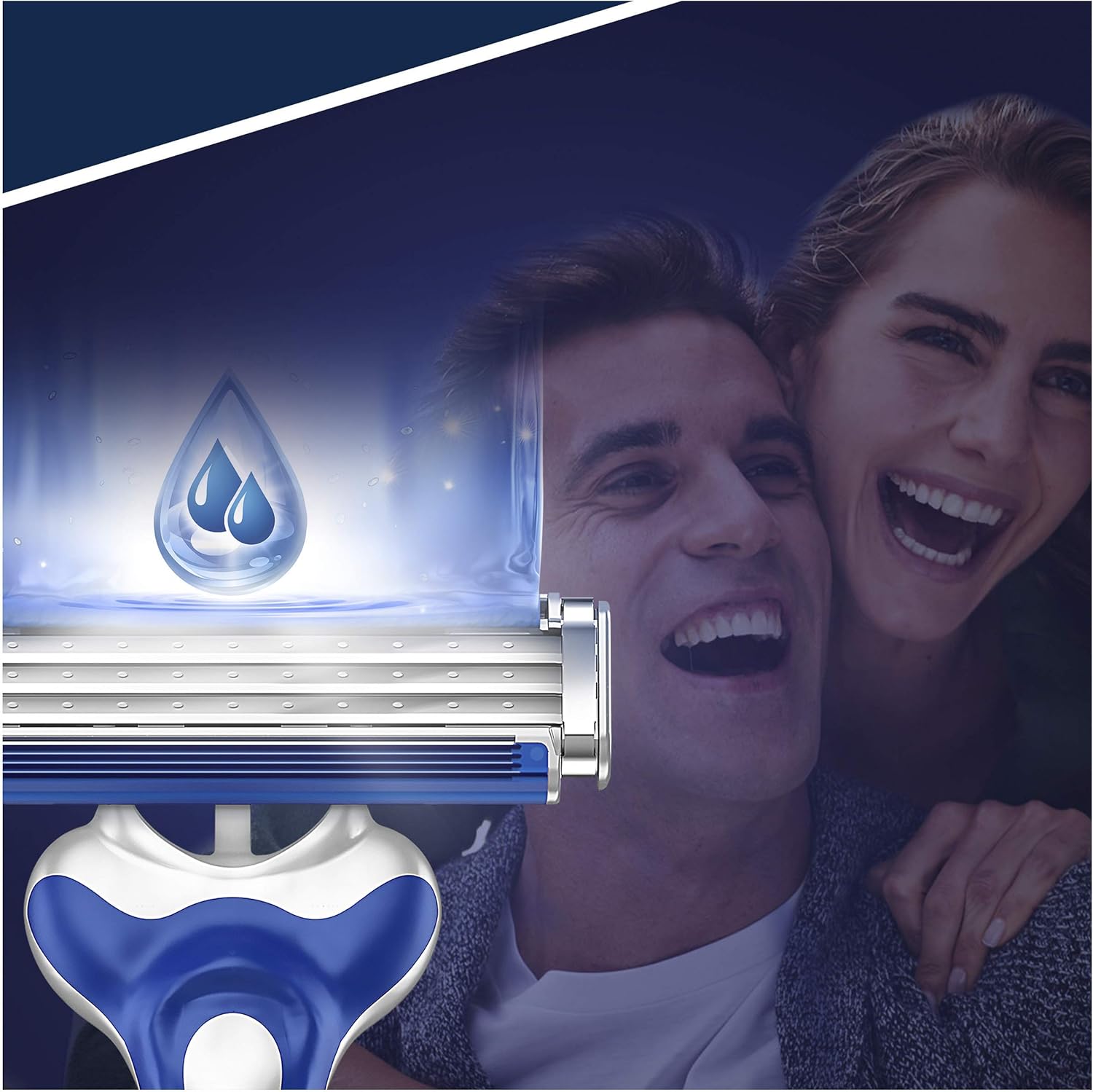 Gillette Sensor3 Comfort wegwerpscheerapparaat voor heren, scheerapparaat met Lubrastrip glijband