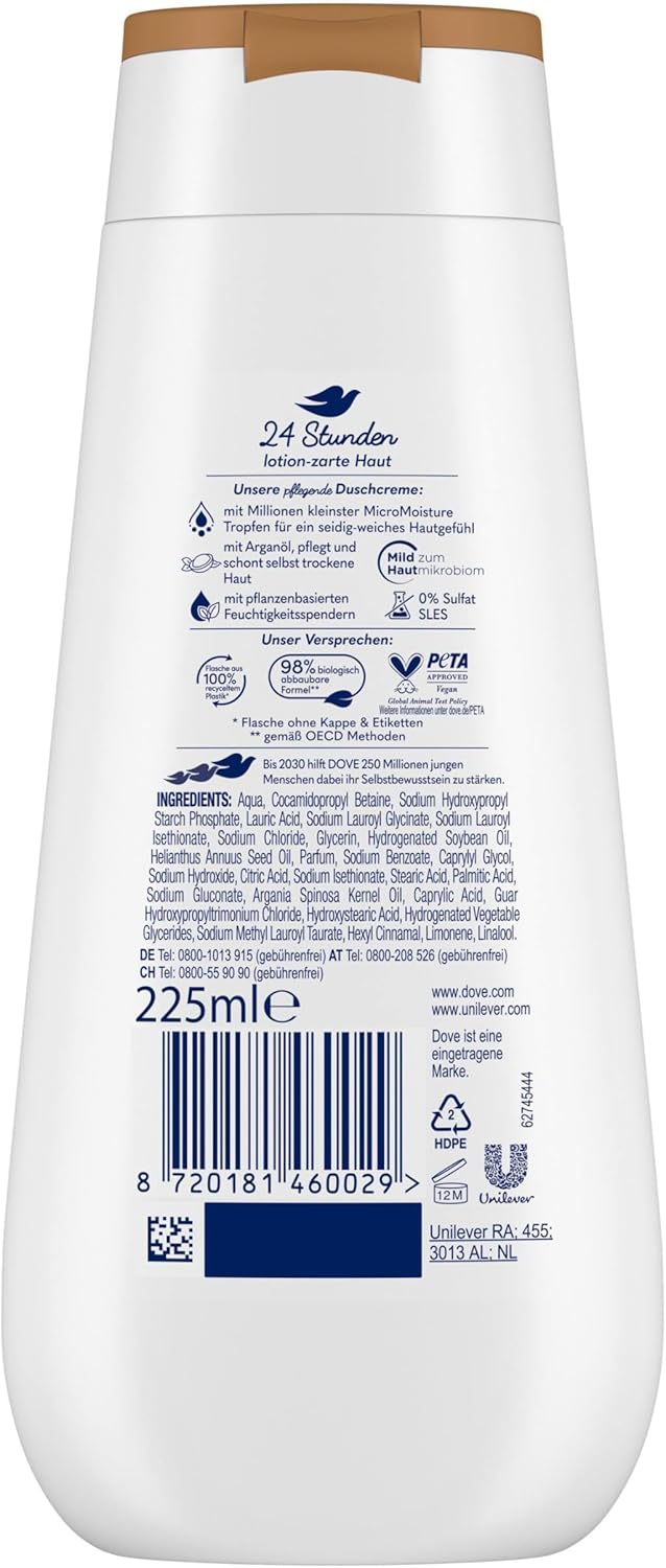 Dove Sweet Nourishment Shower Gel 225ml