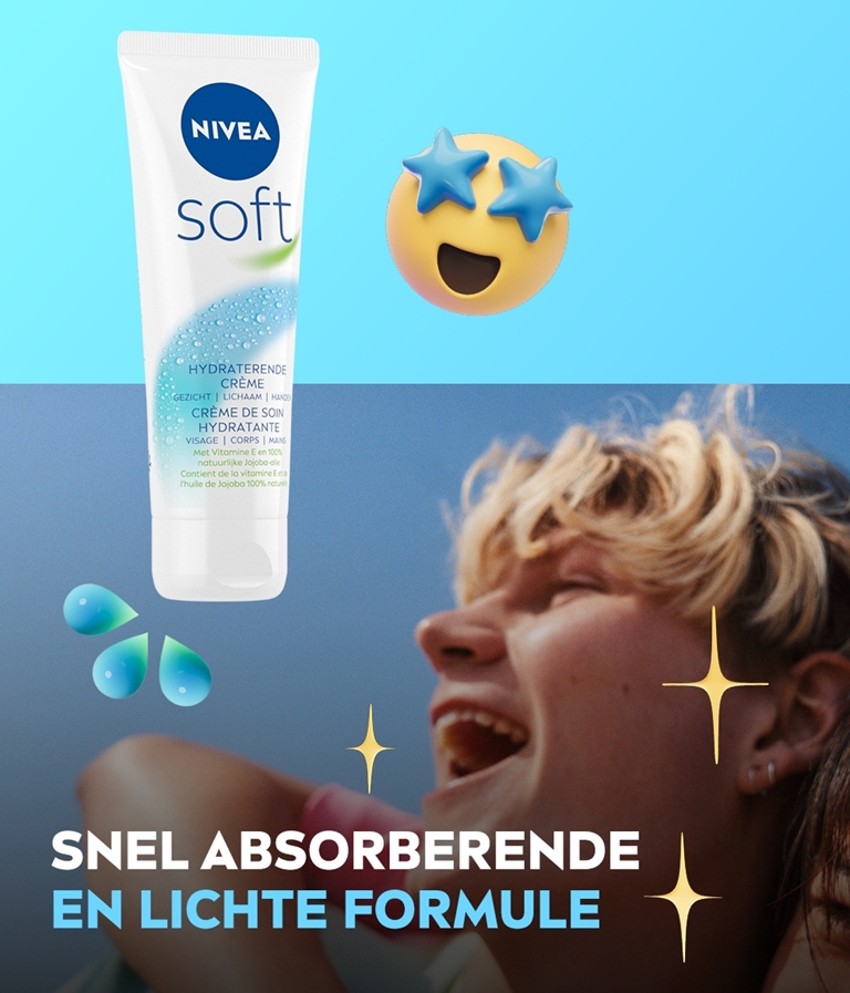 Nivea Creme Soft 75 ml.	Tube