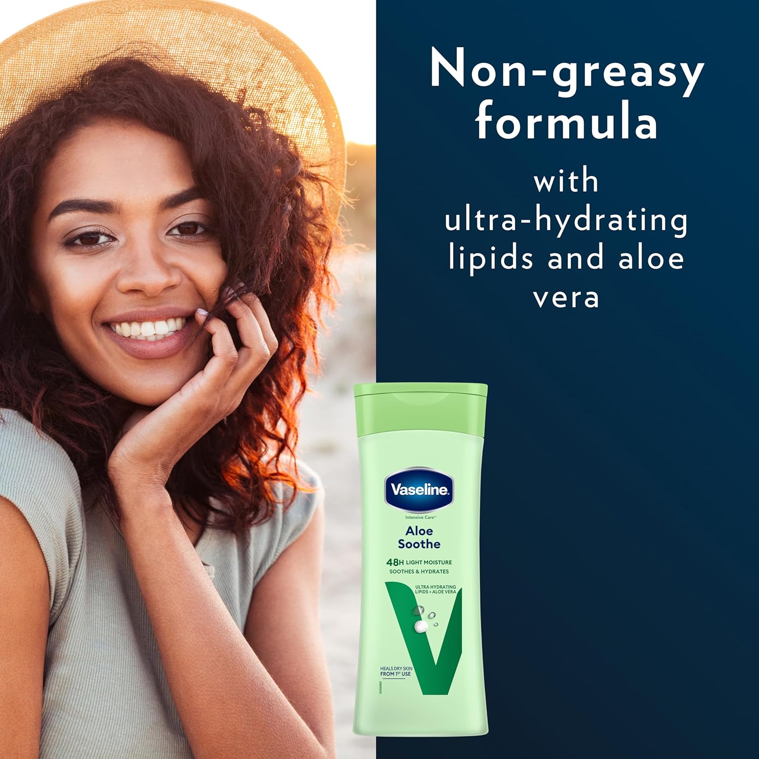 Vaseline Lotion 400 ml.	Aloe Soothe