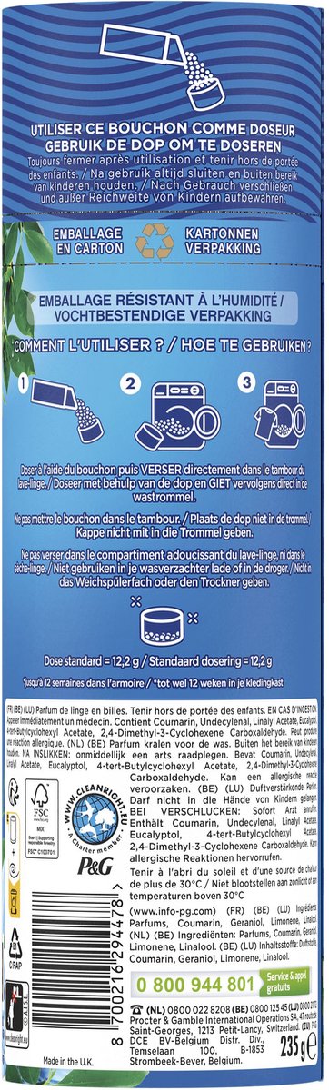Lenor Geurbooster 235 gr.	Zeebries