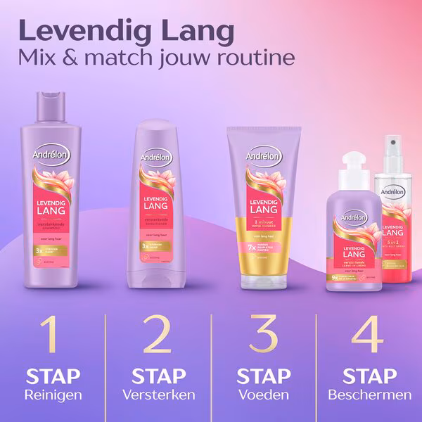 Andrelon Conditioner 200 ml.(Nieuw)	Levendig Lang