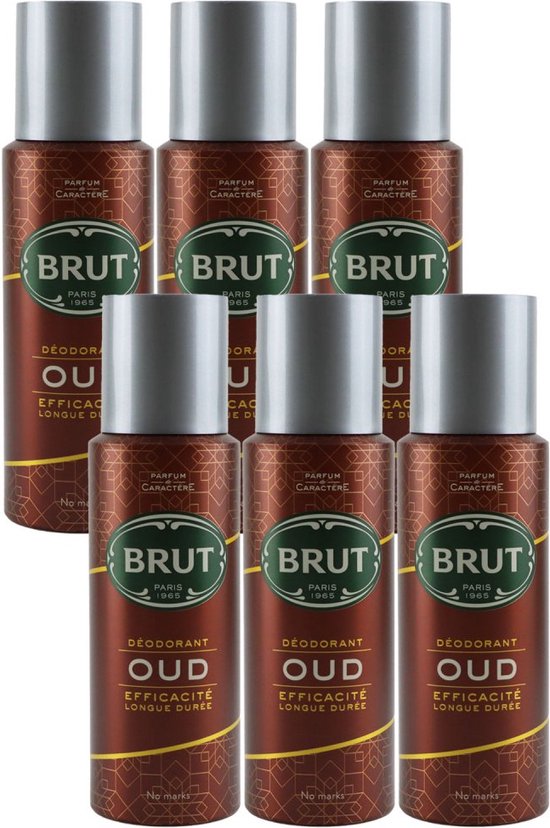 Brut Deospray 200 ml.	OUD