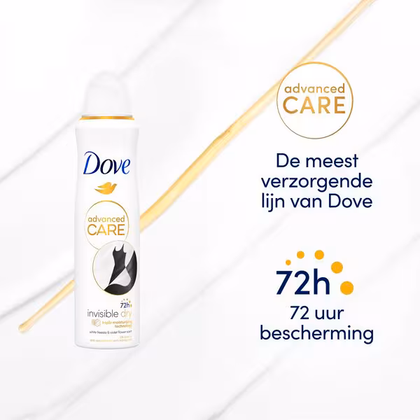 Dove Advanced Care Invisible Dry Anti-transpirant Deodorant Spray 150 ML