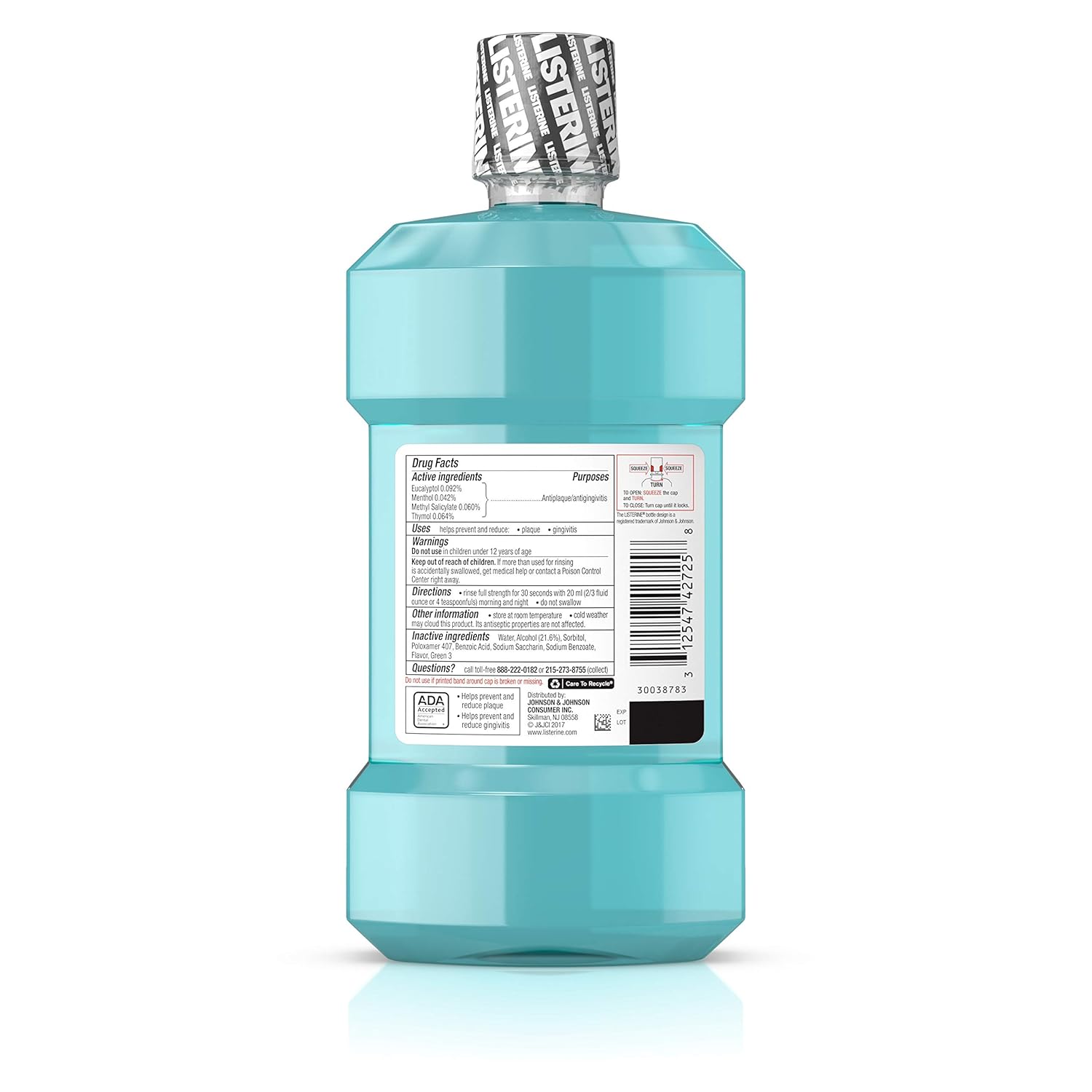 .Listerine Mondwater 500 ml – Cool Mint