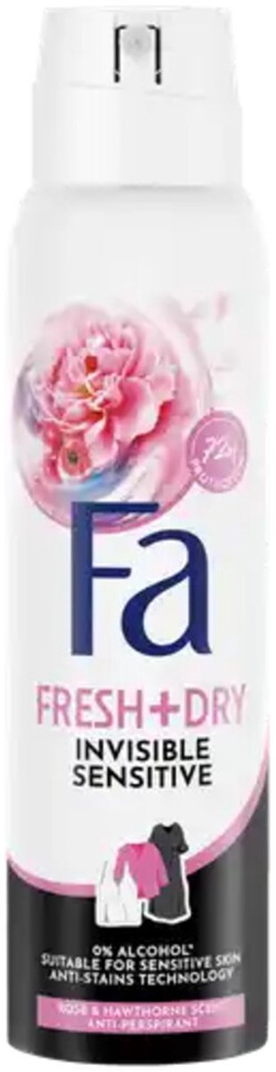 FA Deospray 150 ml.	Invisible Sensitive