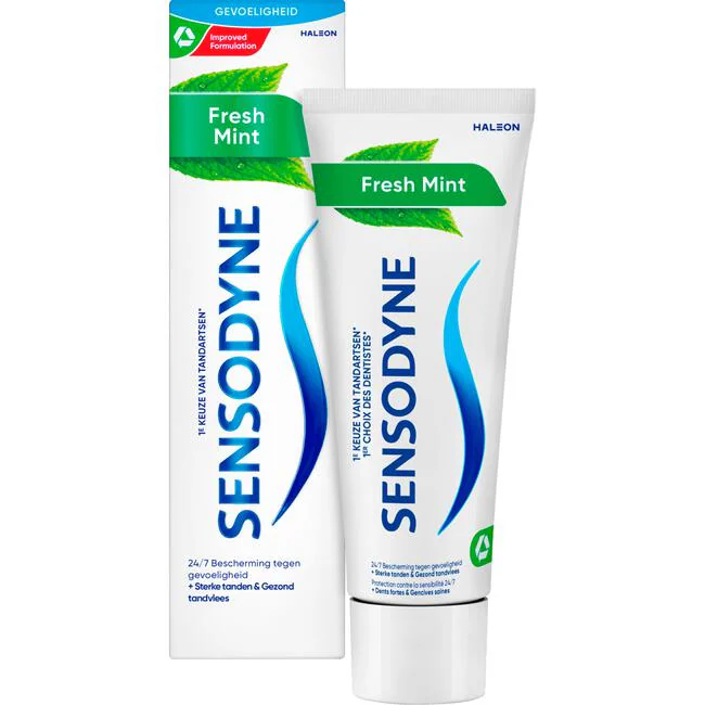 Sensodyne Tandpasta 75 ml.	Fresh Mint