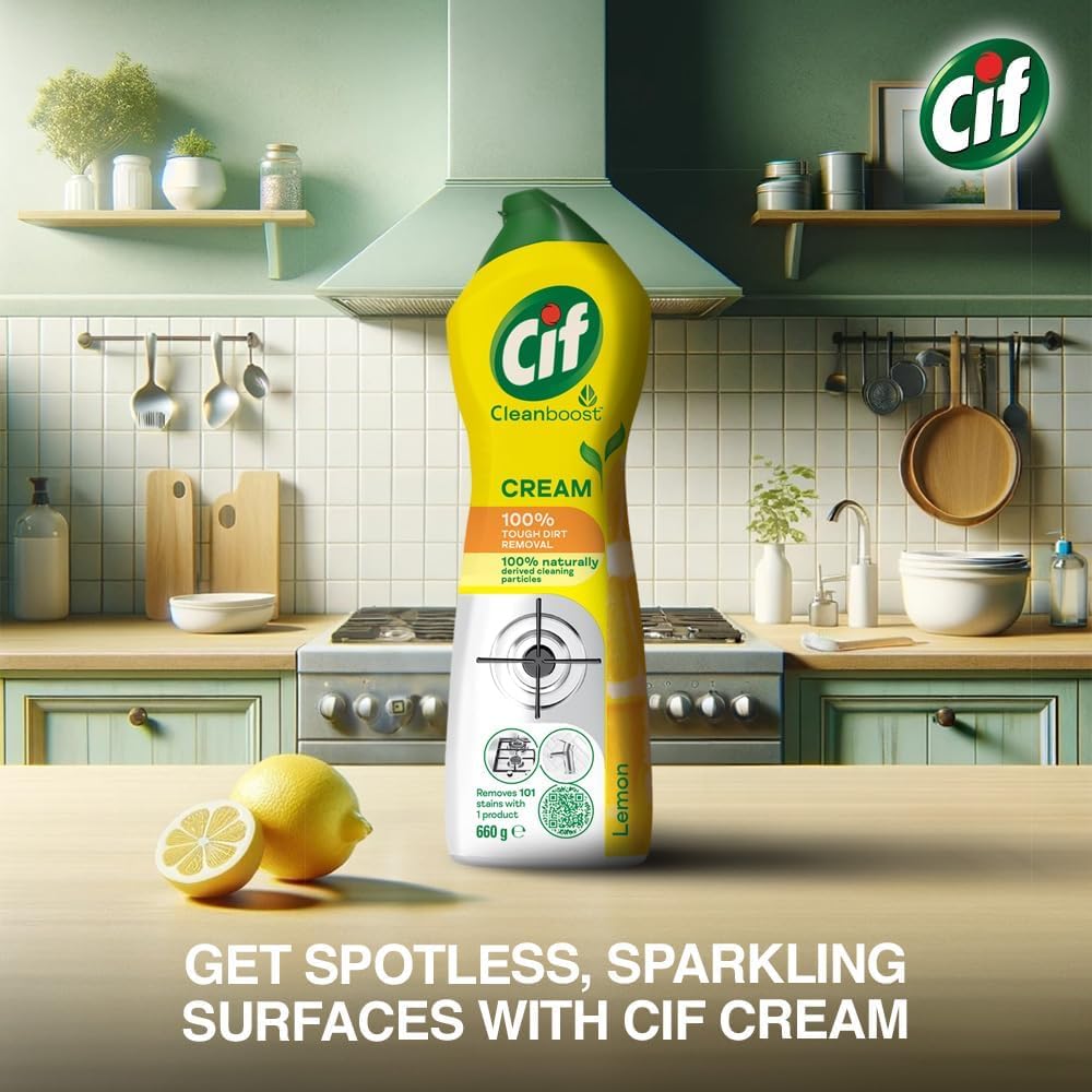 CIF Cream 500 ml.	Lemon