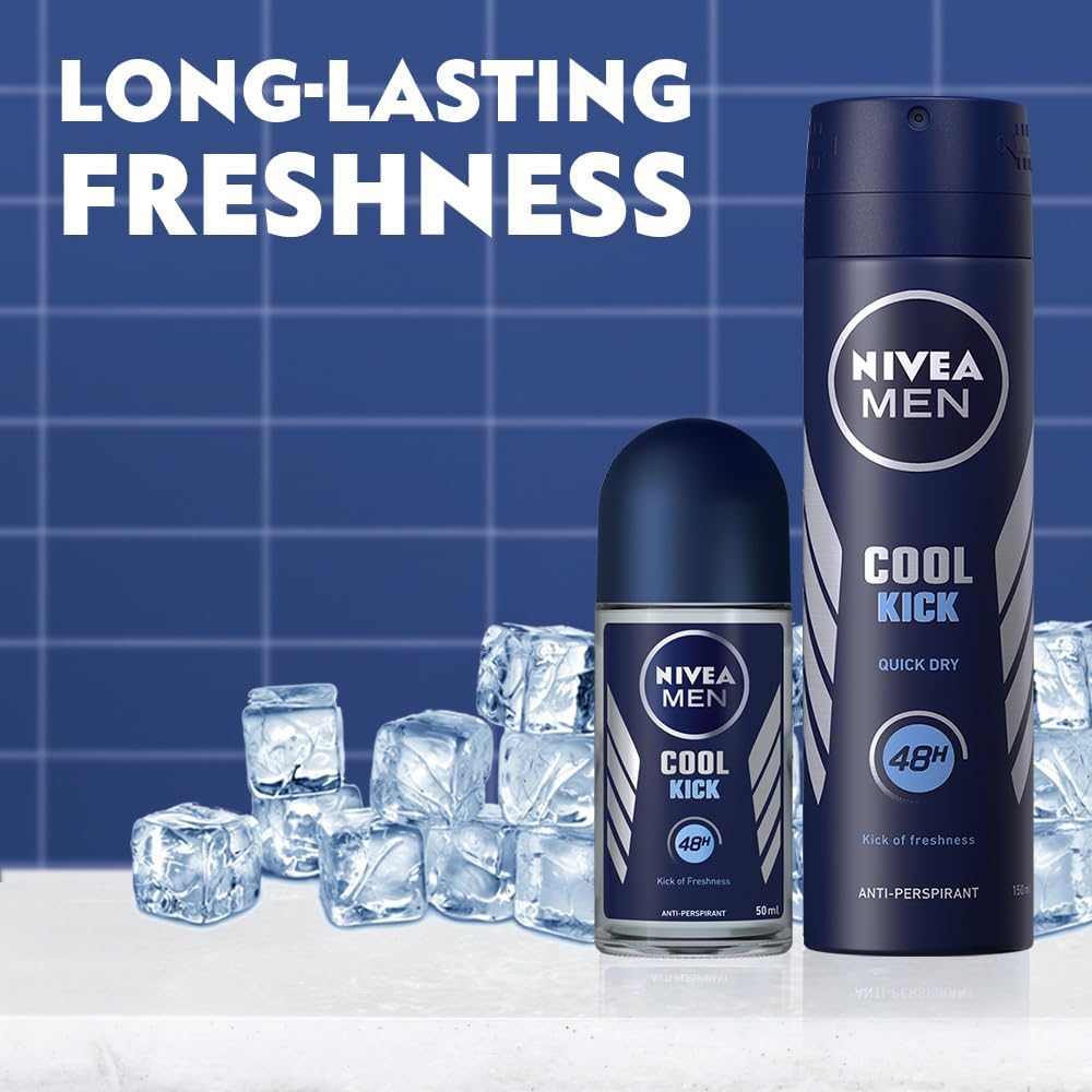 Nivea Roll-On 50 ml. For Men	Cool Kick FM