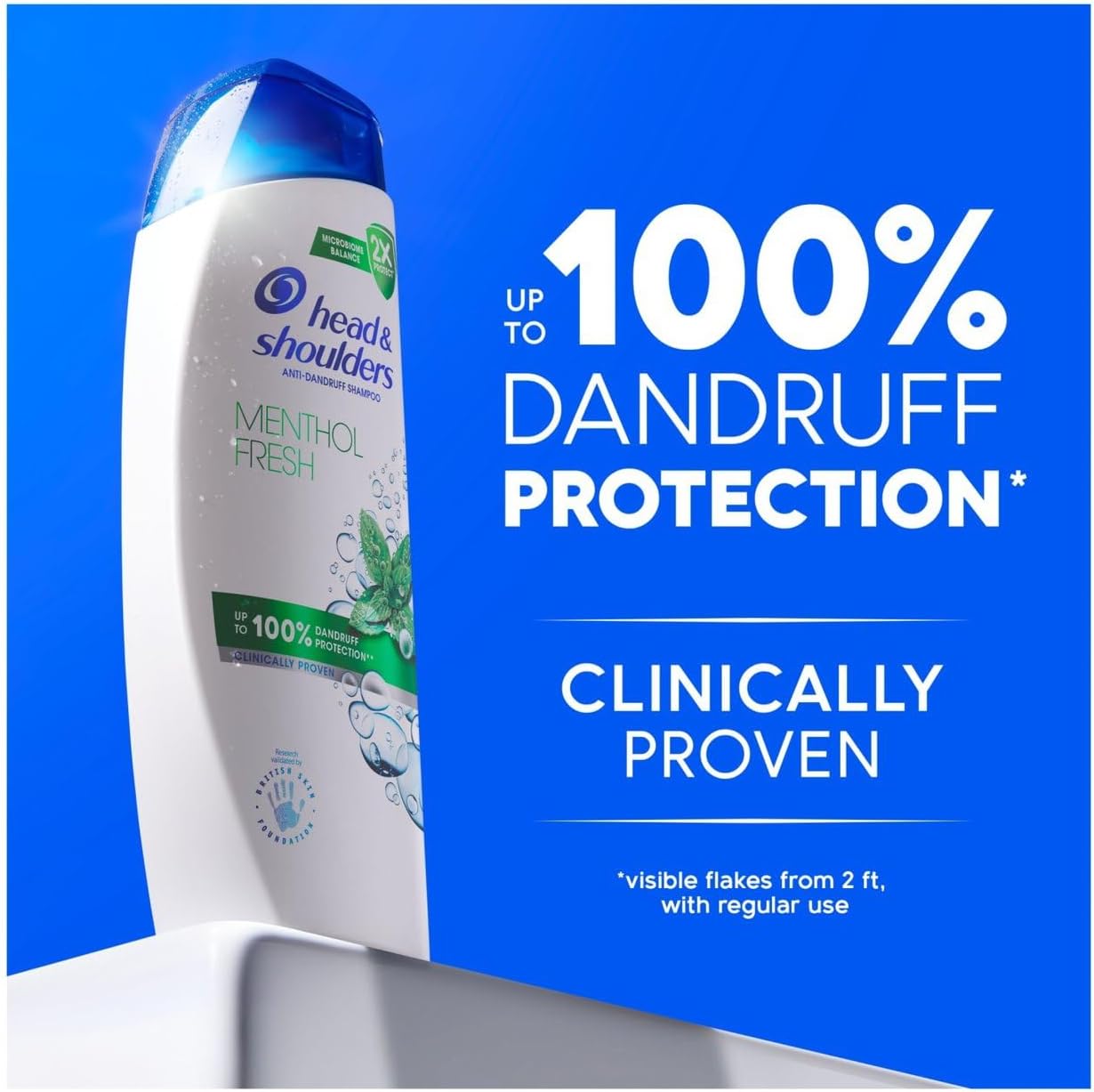 Head & Shoulders Shampoo 400 ml	Menthol Fresh