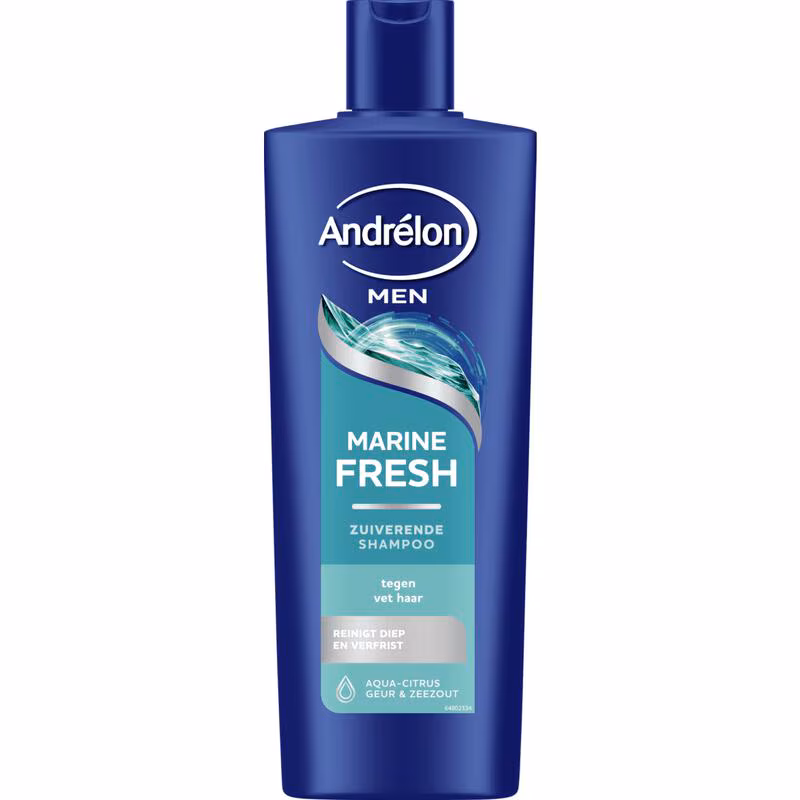 Andrelon Shampoo 400 ml.(Nieuw)	Men Marine Fresh