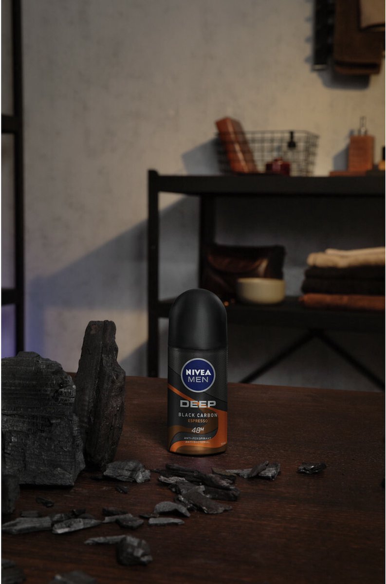 Nivea Roll-On 50 ml. For Men	Deep (Espresso)
