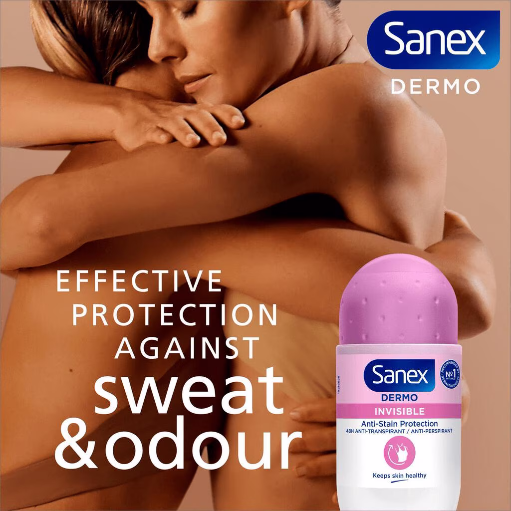 Sanex Roller 50 ml.	Dermo Invisible