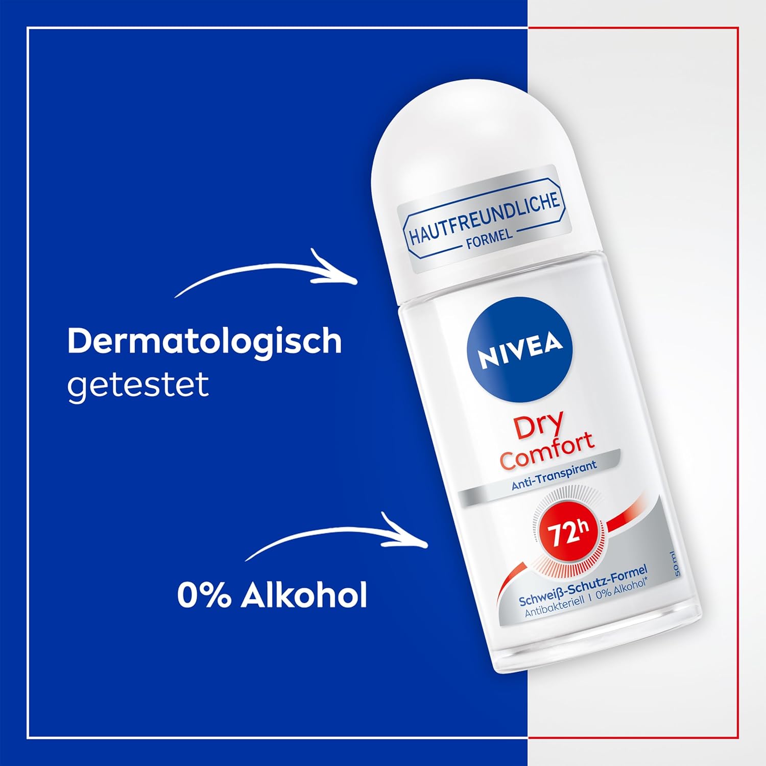 Nivea Roll-On 50 ml.	Dry Comfort