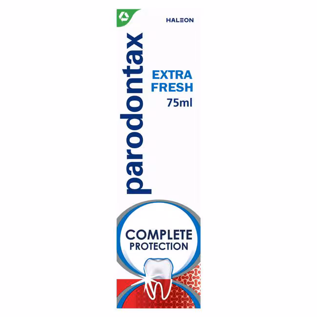Parodontax Tandpasta 75 ml.	Complete Protection Extra Fresh