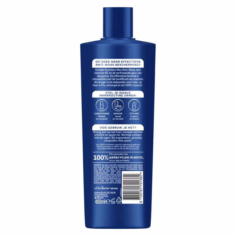Andrelon Shampoo 400 ml.(Nieuw)	Men Anti Roos