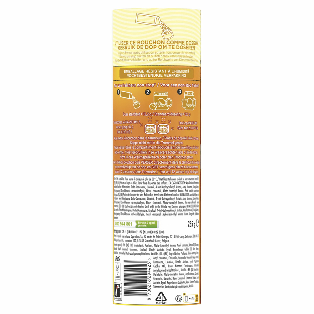 Lenor Geurbooster 235 gr.	Amber & Orchidee