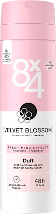 8x4 Deospray 150 ml.	Velvet Blossom