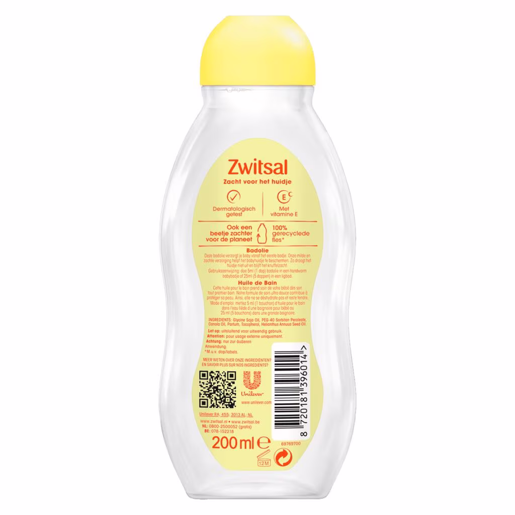 Zwitsal Baby Badolie 200 ML