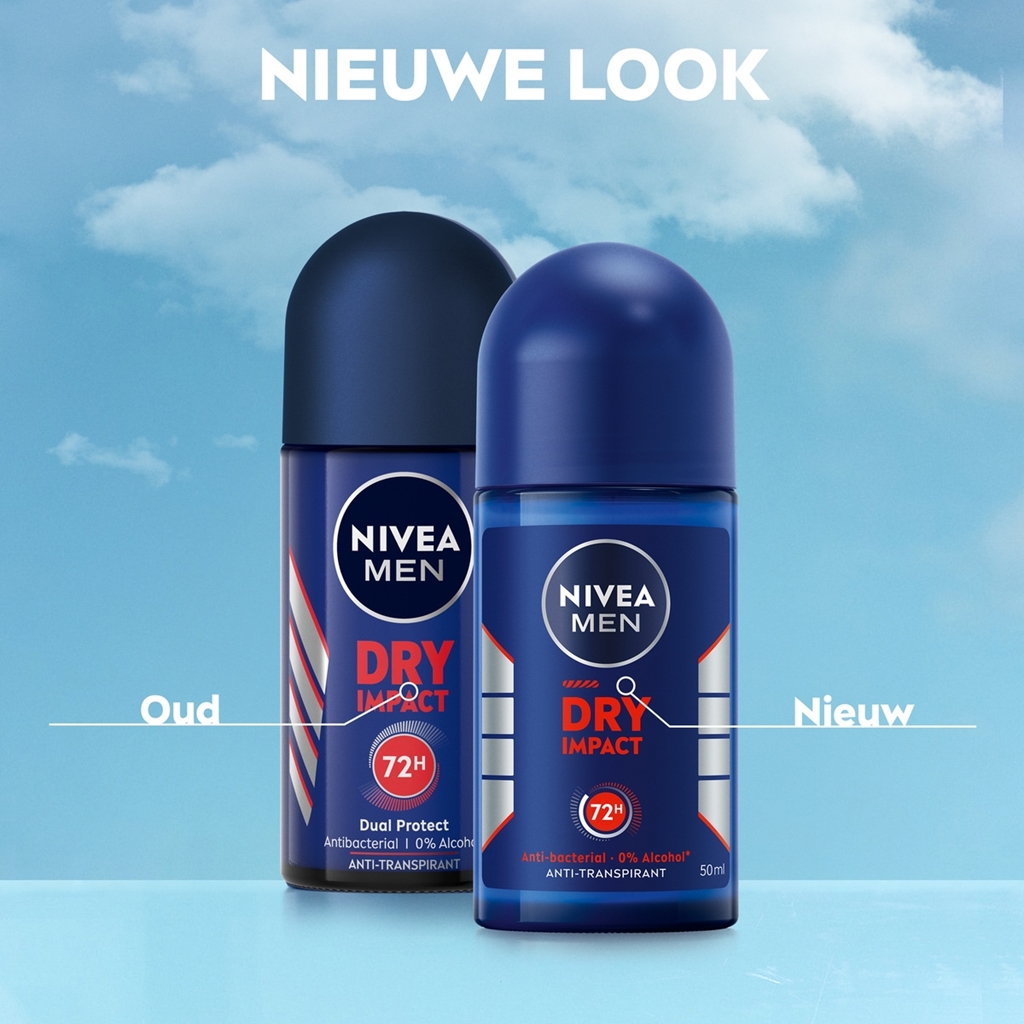 Nivea Roll-On 50 ml. For Men	Dry Impact