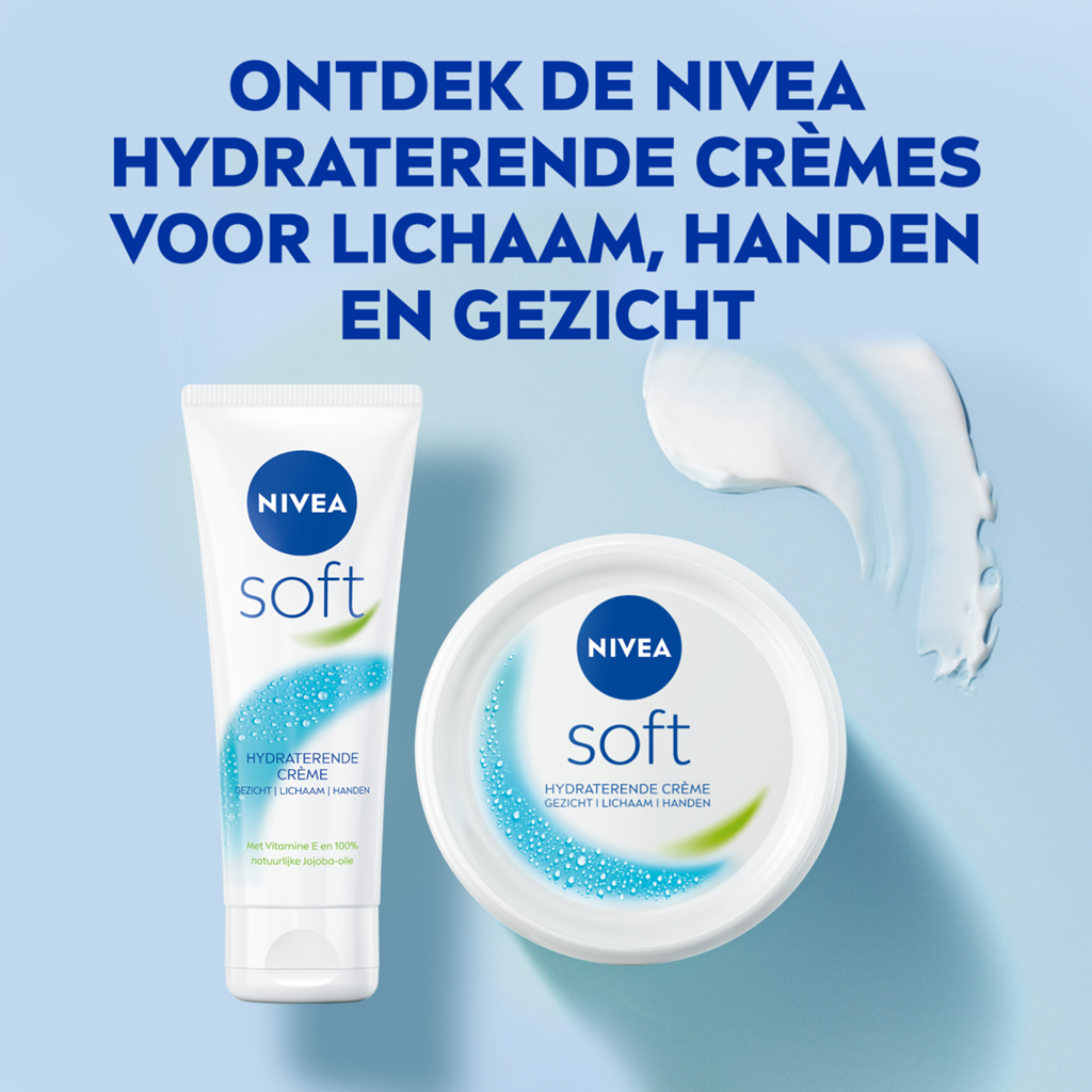 Nivea Crème Soft 300 ml – “Pot”