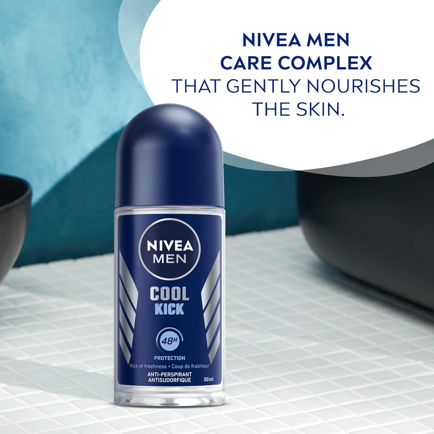 Nivea Roll-On 50 ml. For Men	Cool Kick FM