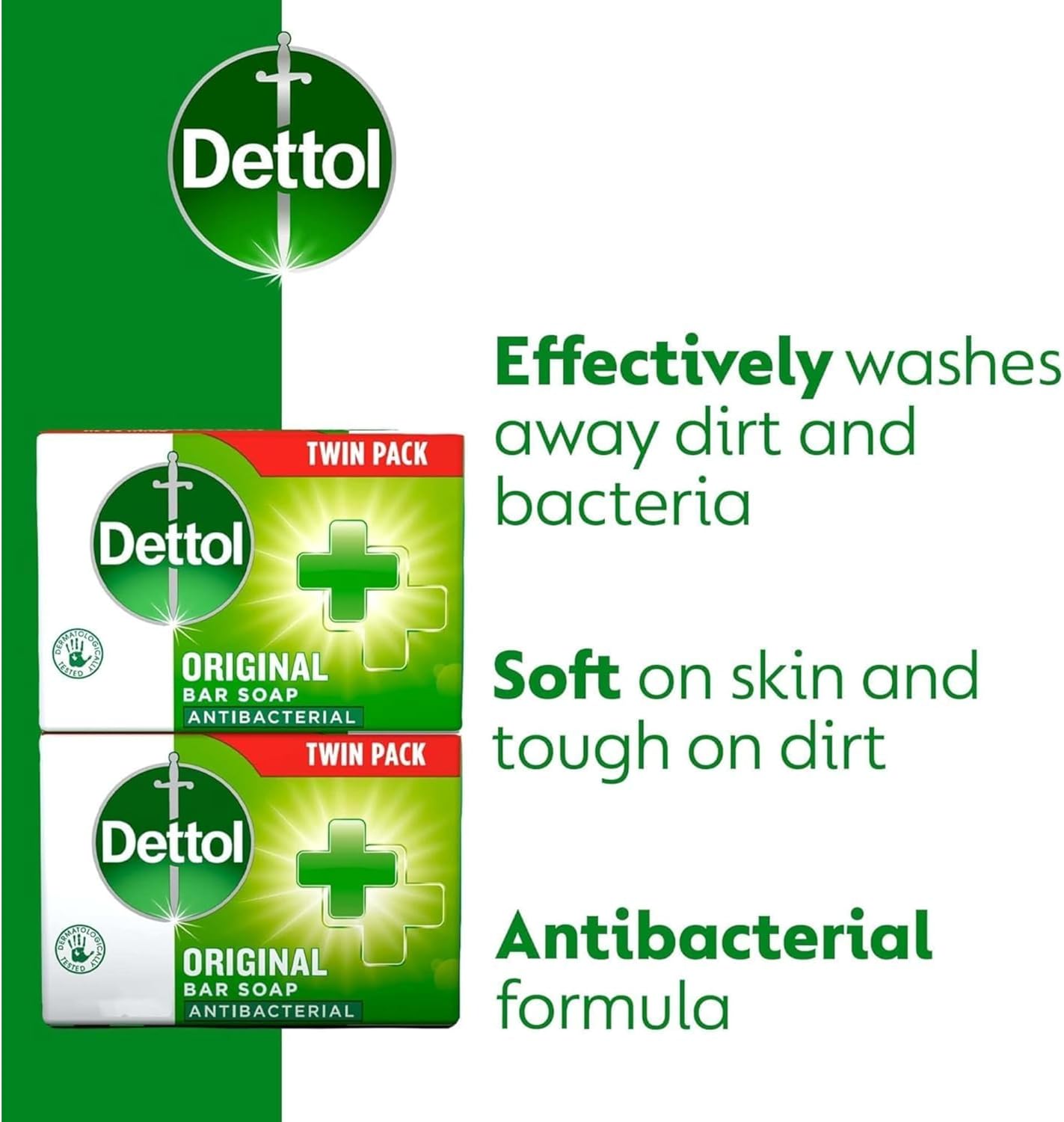 Dettol Zeep 2x100 gr. Regular