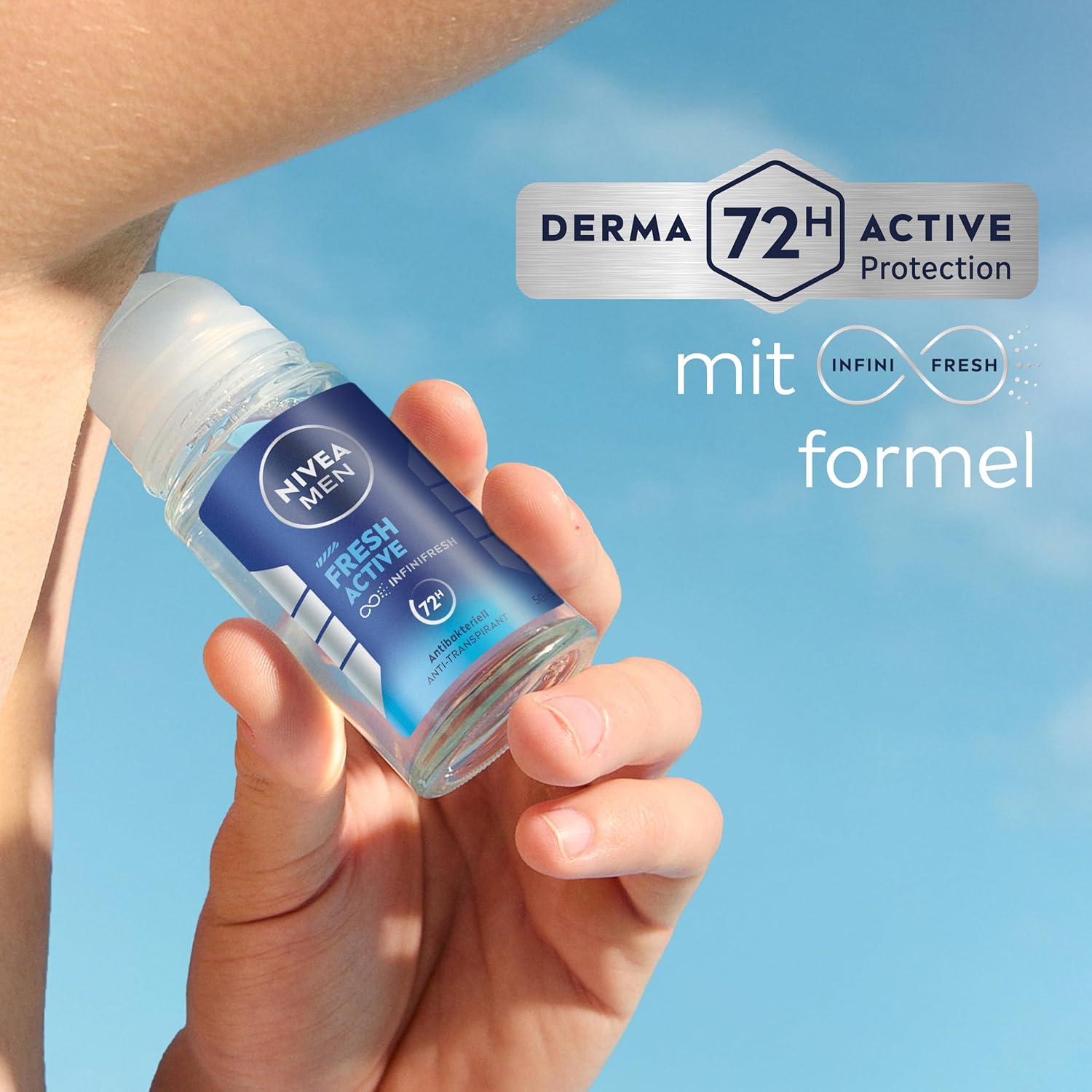 Nivea Roll-On 50 ml. For Men	Fresh Active