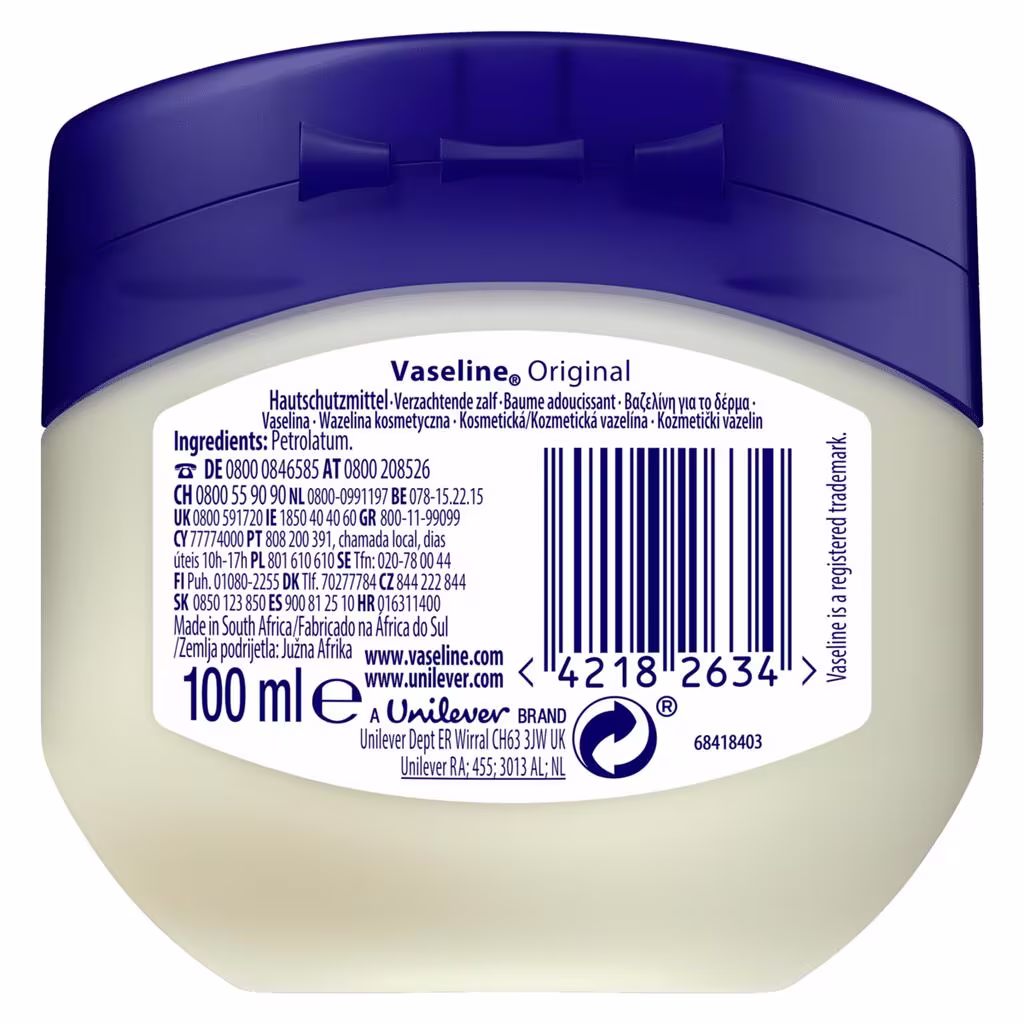 Vaseline Jelly 100 gr.	Original