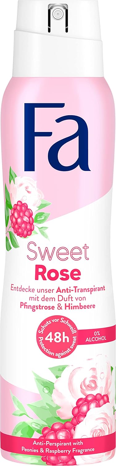 FA Deospray 150 ml.	Sweet Rose
